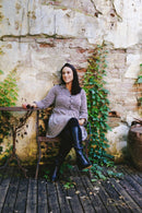 Black and White Collared Gingham Mini Dress - Clove & Ivy