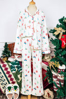 CHRISTMAS LONG SLEEVE 2 PC PAJAMA SET - Clove & Ivy