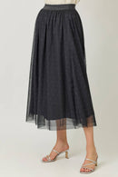 Black Sparklet Tulle Skirt - Clove & Ivy