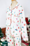 CHRISTMAS LONG SLEEVE 2 PC PAJAMA SET - Clove & Ivy
