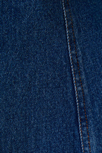 Long Sleeve Fit and Flare Denim Mini Dress - Clove & Ivy