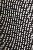 Black and White Collared Gingham Mini Dress - Clove & Ivy