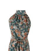 Autumn Floral Halter Neck Maxi Dress - Clove & Ivy