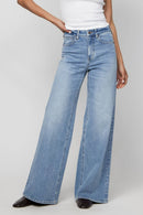 Andrews High Rise Extra Wide Leg Jeans – Classic Vintage Wash - Clove & Ivy