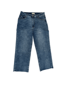 Aberdeen Ankle Crop High Rise Jean, Vintage Worn - Clove & Ivy